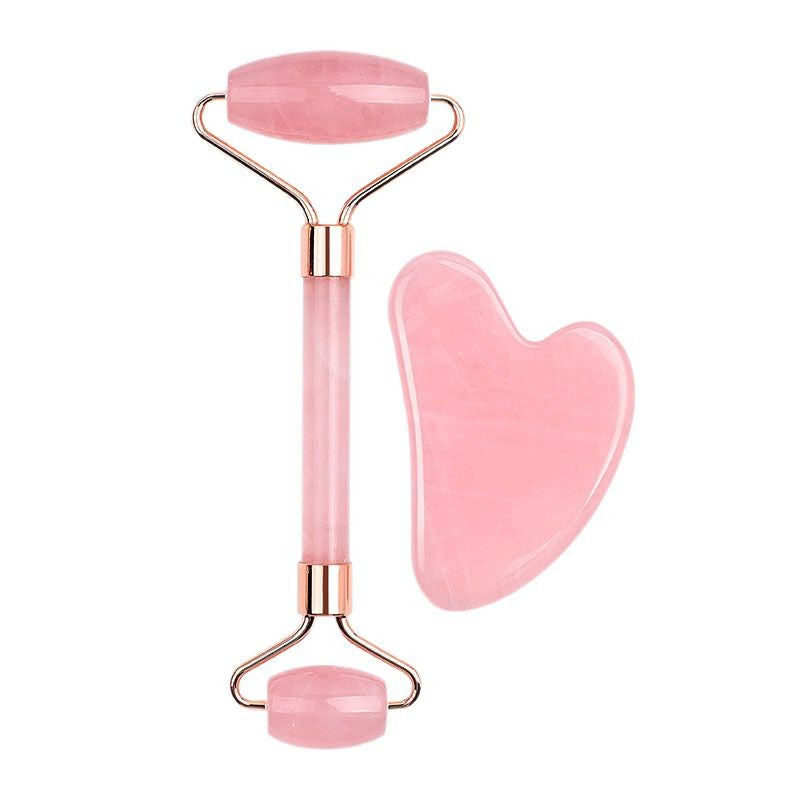 Jade Glow Facial Roller & Gua Sha Set